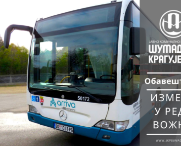 28.03.22 - obavestenje- izmena reda vožnje