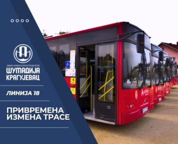 26.12.23 - privremeno skracenje trase - kg bus