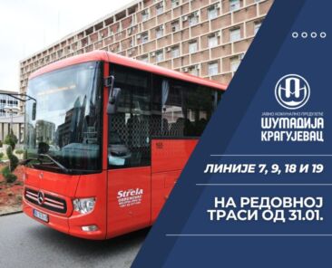 30.01.24 - linije na redovnoj trasi - kgbus